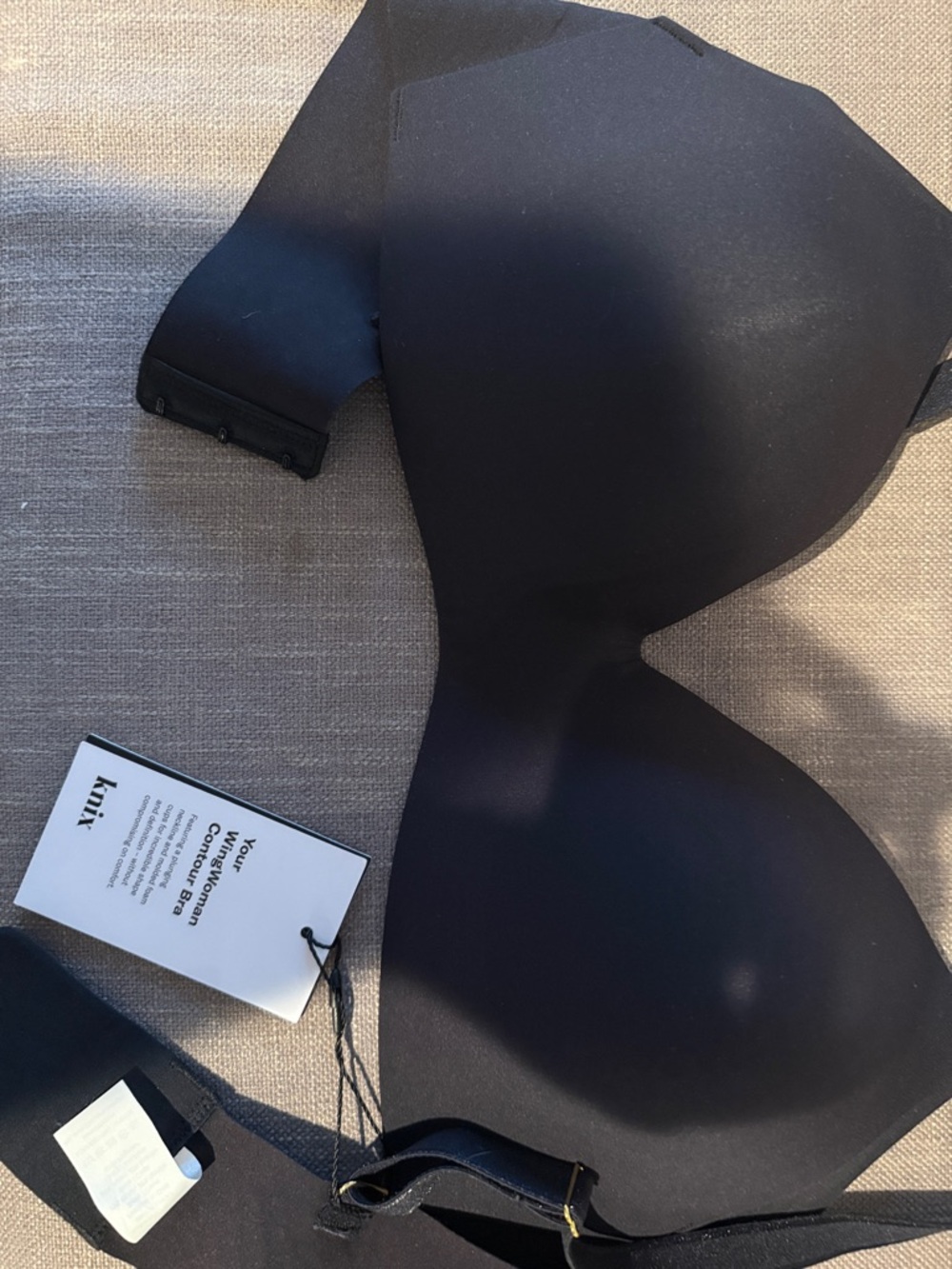 knix Black Seamless Contour Bra